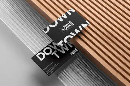 Identity applied across print collateral